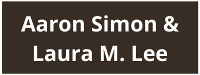 Aaron Simon and Laura M. Lee Logo