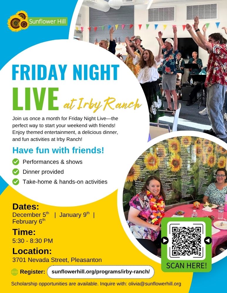 Friday Night Live -Winter Dates