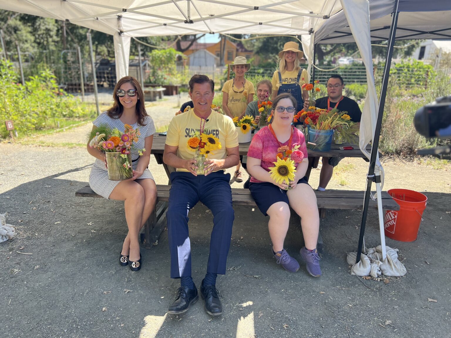 Join Supervisor Dave Haubert’s Challenge! Sunflower Hill