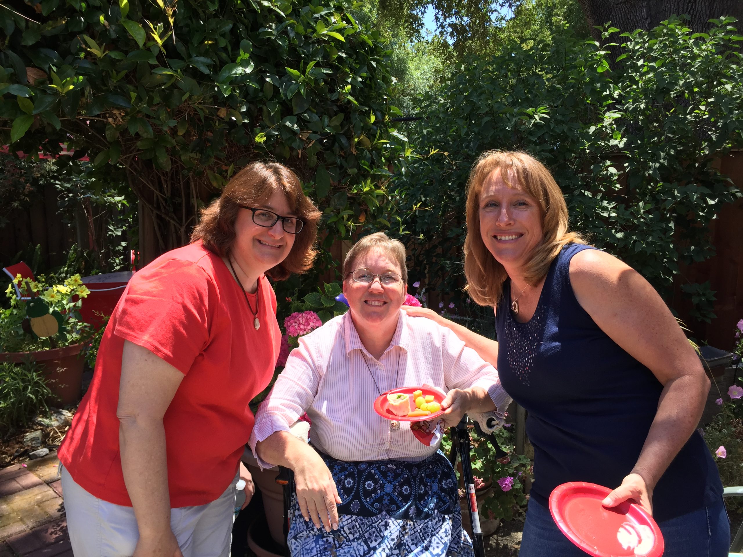 Jennifer and family and friends