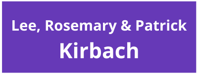 Lee, Rosemary & Patrick Kirbach Logo
