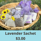 Sunflower Hill Lavender Sachet
