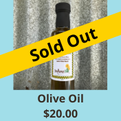 Sunflower Hill Olive Oil $20.00 Sold Out