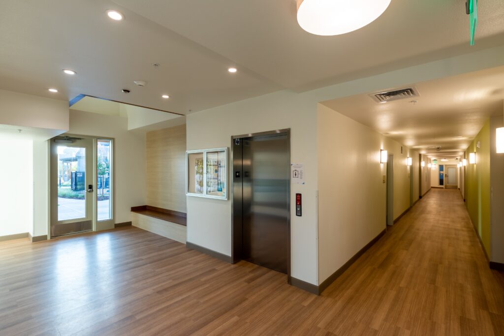 Hallway at Sunflower Hill at Irby Ranch