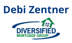 Debi Zentner with Diversified Mortgage logo