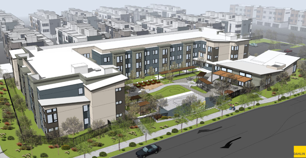 Grace Pointe Aerial Rendering