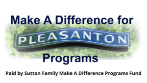 Make a Difference for Pleasanton Programs