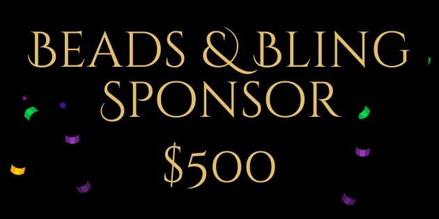 Beads and Bling Sponsor $500